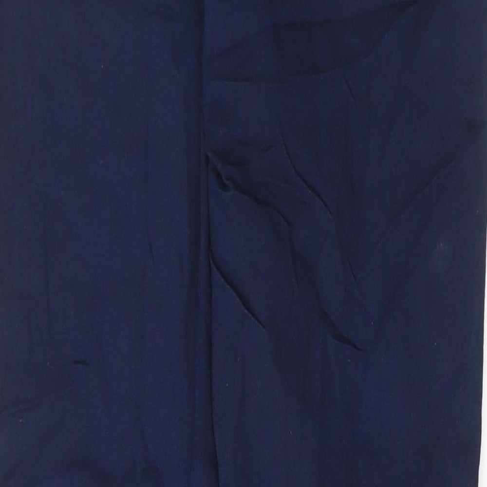 Marks and Spencer Womens Blue Cotton Jegging Jeans Size 12 L29 in Regular Button