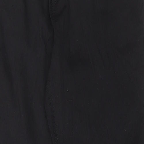 Marks and Spencer Womens Black Cotton Skinny Jeans Size 6 L27 in Regular Button