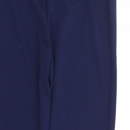 SheIn Womens Blue Polyester Trousers Size M L25 in Regular