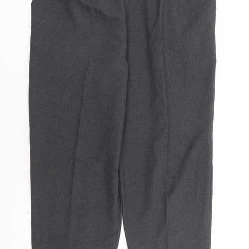 Mia Moda Womens Grey Polyester Trousers Size 20 L27 in Regular