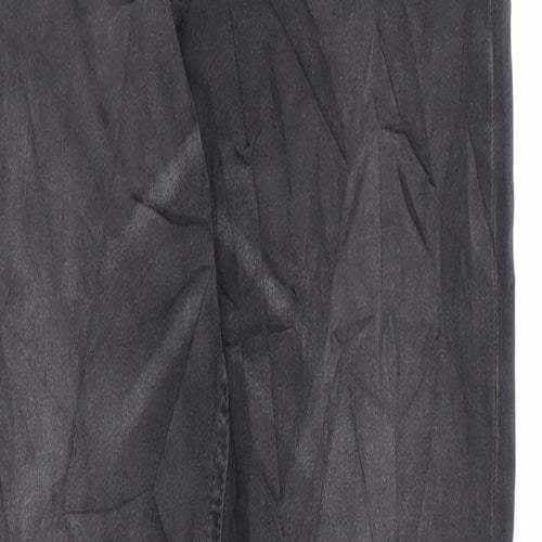 Marks and Spencer Womens Black Cotton Skinny Jeans Size 6 L29 in Regular Zip