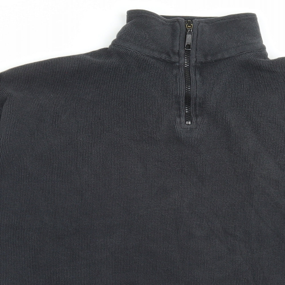 Principles Mens Grey Cotton Pullover Sweatshirt Size L