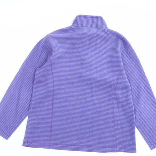 Regatta Womens Purple Jacket Size 16 Zip