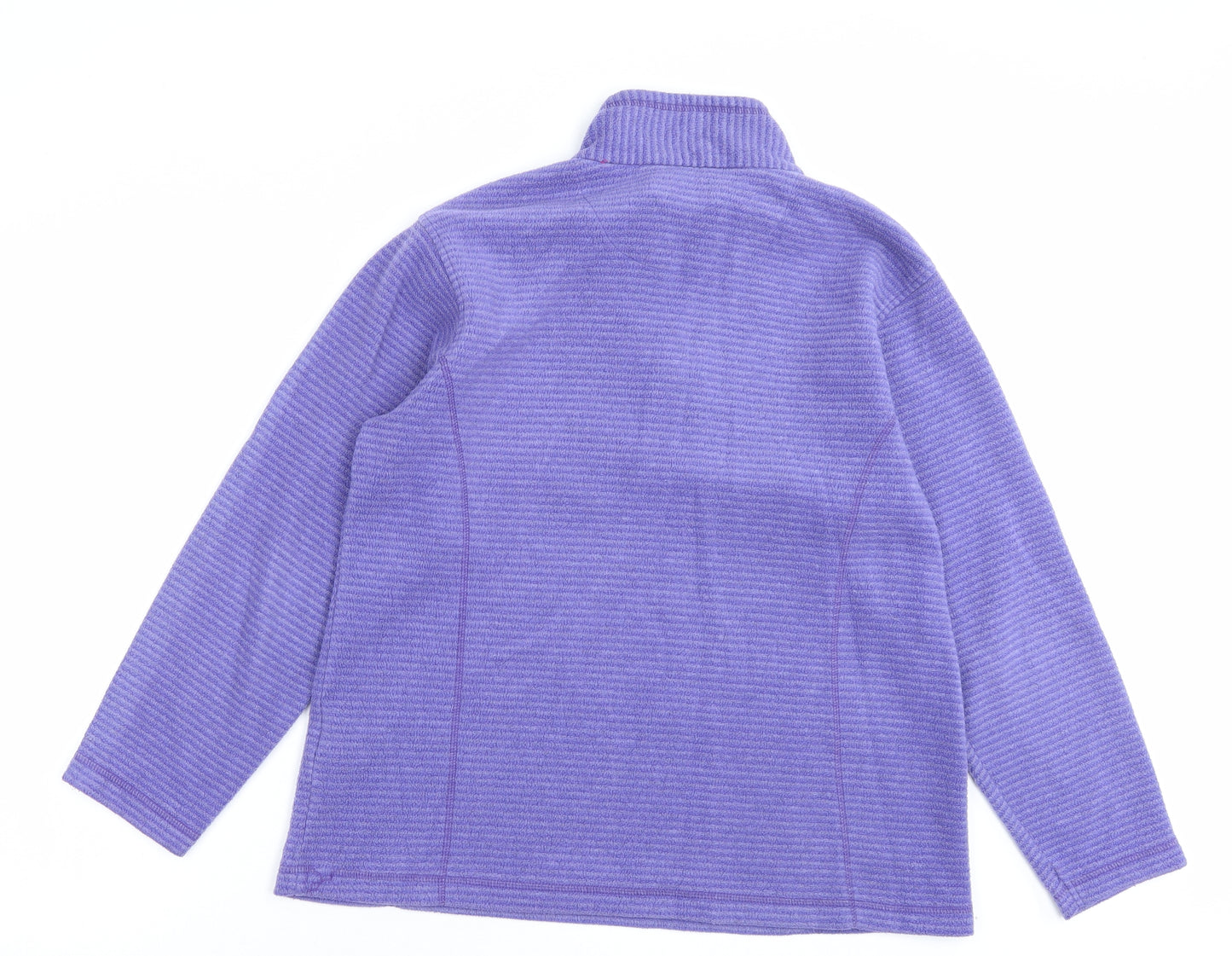 Regatta Womens Purple Jacket Size 16 Zip