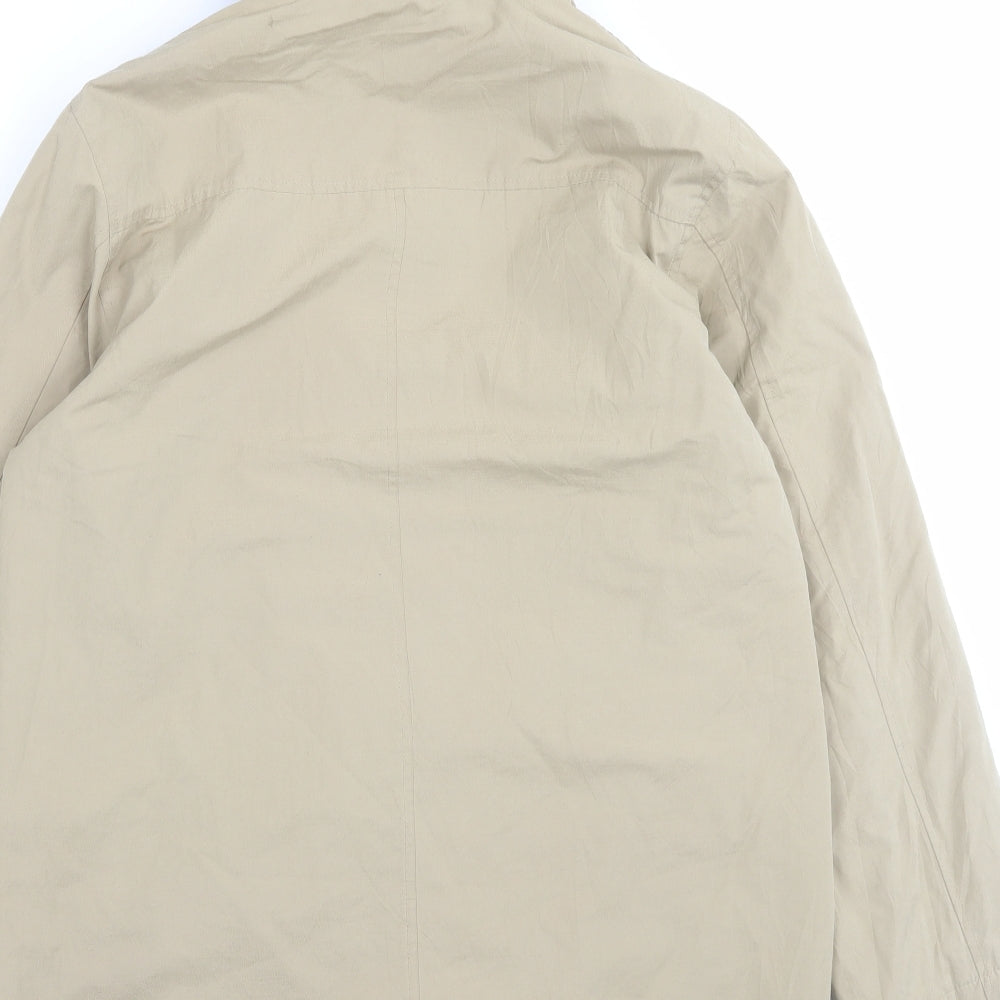 Danni Mac Mens Green Jacket Coat Size M Zip