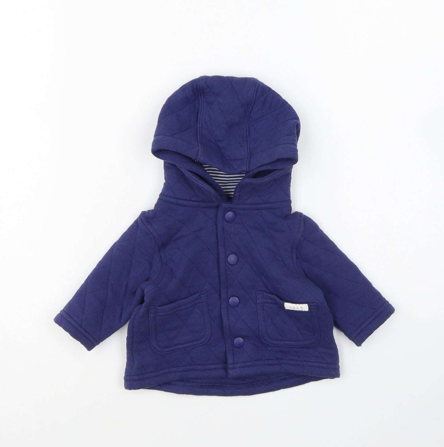 NEXT Baby Blue Jacket Size 0-3 Months Snap
