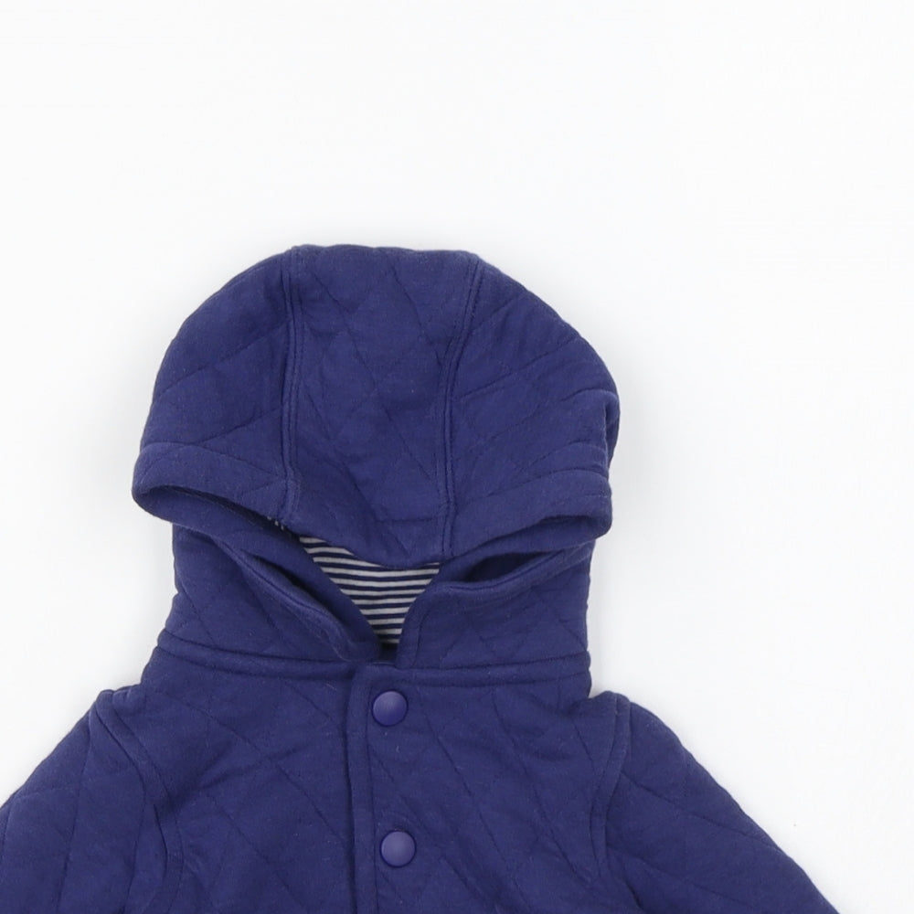 NEXT Baby Blue Jacket Size 0-3 Months Snap