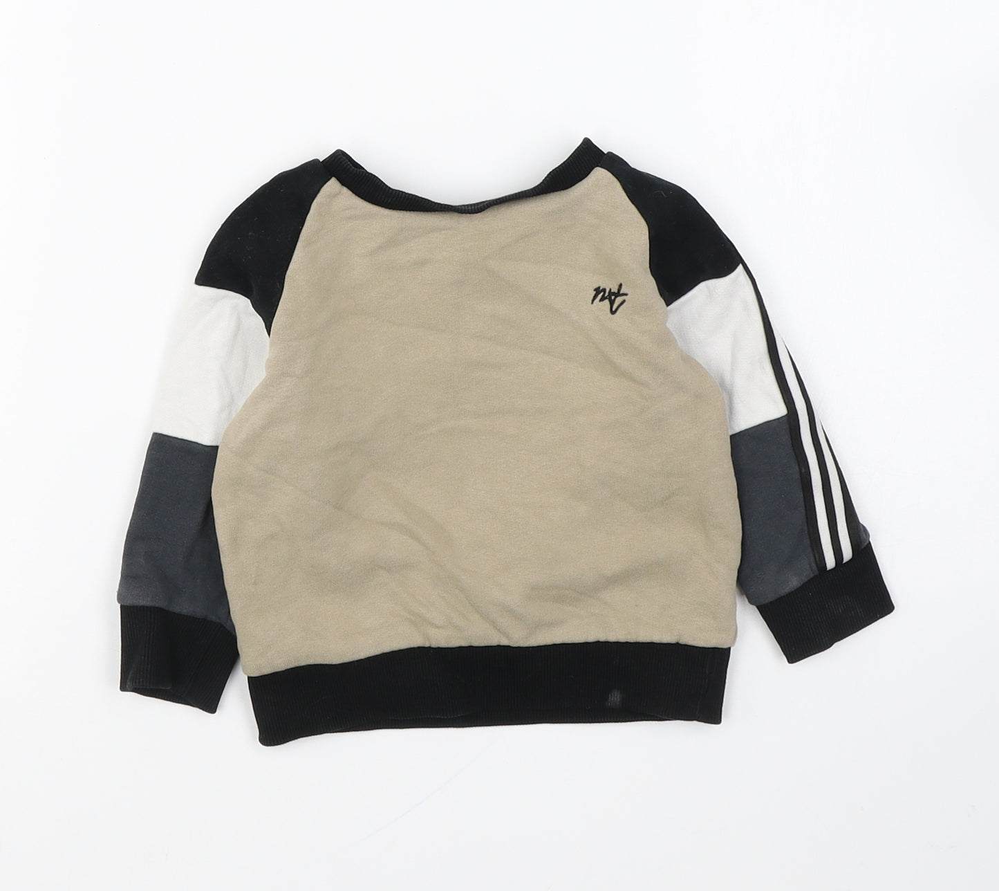 NEXT Boys Multicoloured Cotton Pullover Jumper Size 12-18 Months Pullover