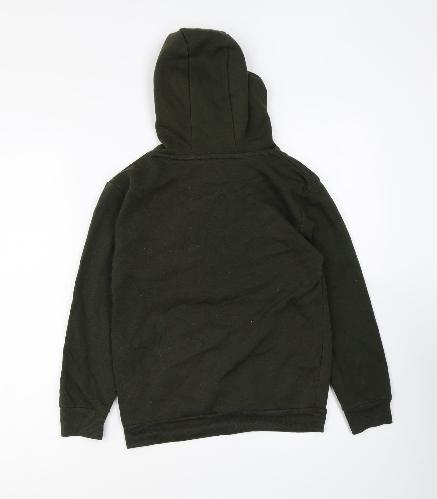 Primark Boys Green Camouflage Cotton Pullover Hoodie Size 9-10 Years Pullover - Future