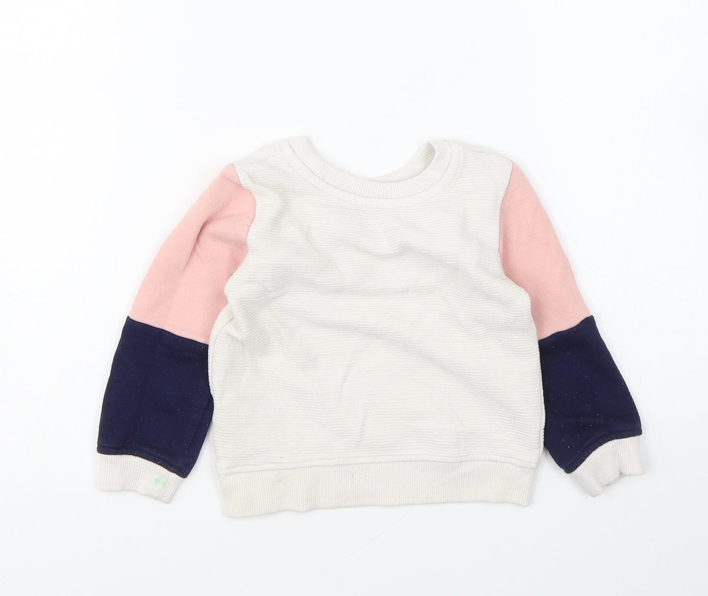Primark Girls Multicoloured Polyester Pullover Sweatshirt Size 2-3 Years Pullover - Cute