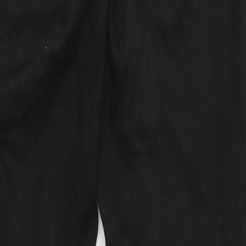 Marks and Spencer Womens Black Cotton Skinny Jeans Size 28 in L29 in Regular Zip