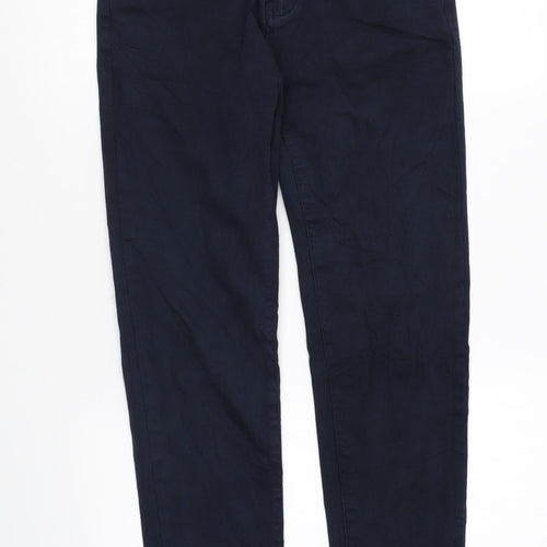 B.S Jeans Womens Blue Cotton Skinny Jeans Size 8 L30 in Regular Zip
