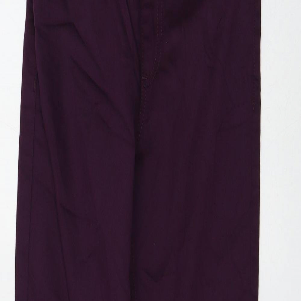 Marks and Spencer Womens Purple Cotton Jegging Jeans Size 6 L28 in Regular