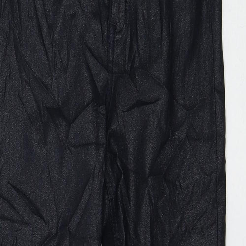 Marks and Spencer Womens Black Viscose Skinny Jeans Size 8 L27 in Regular Zip