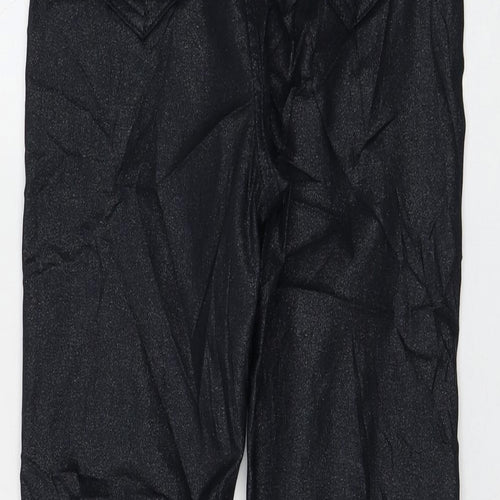Marks and Spencer Womens Black Viscose Skinny Jeans Size 8 L27 in Regular Zip