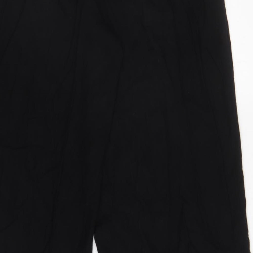 Atmosphere Womens Black Viscose Bloomer Trousers Size 14 L28 in Regular
