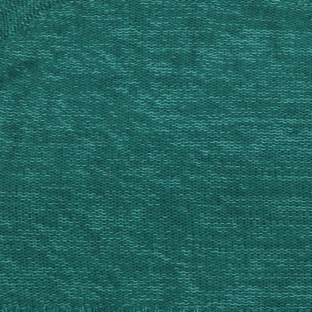 George Womens Green Round Neck Acrylic Pullover Jumper Size 12