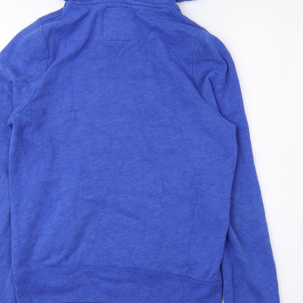 abercrombie kids Girls Blue Cotton Pullover Hoodie Size XL Pullover