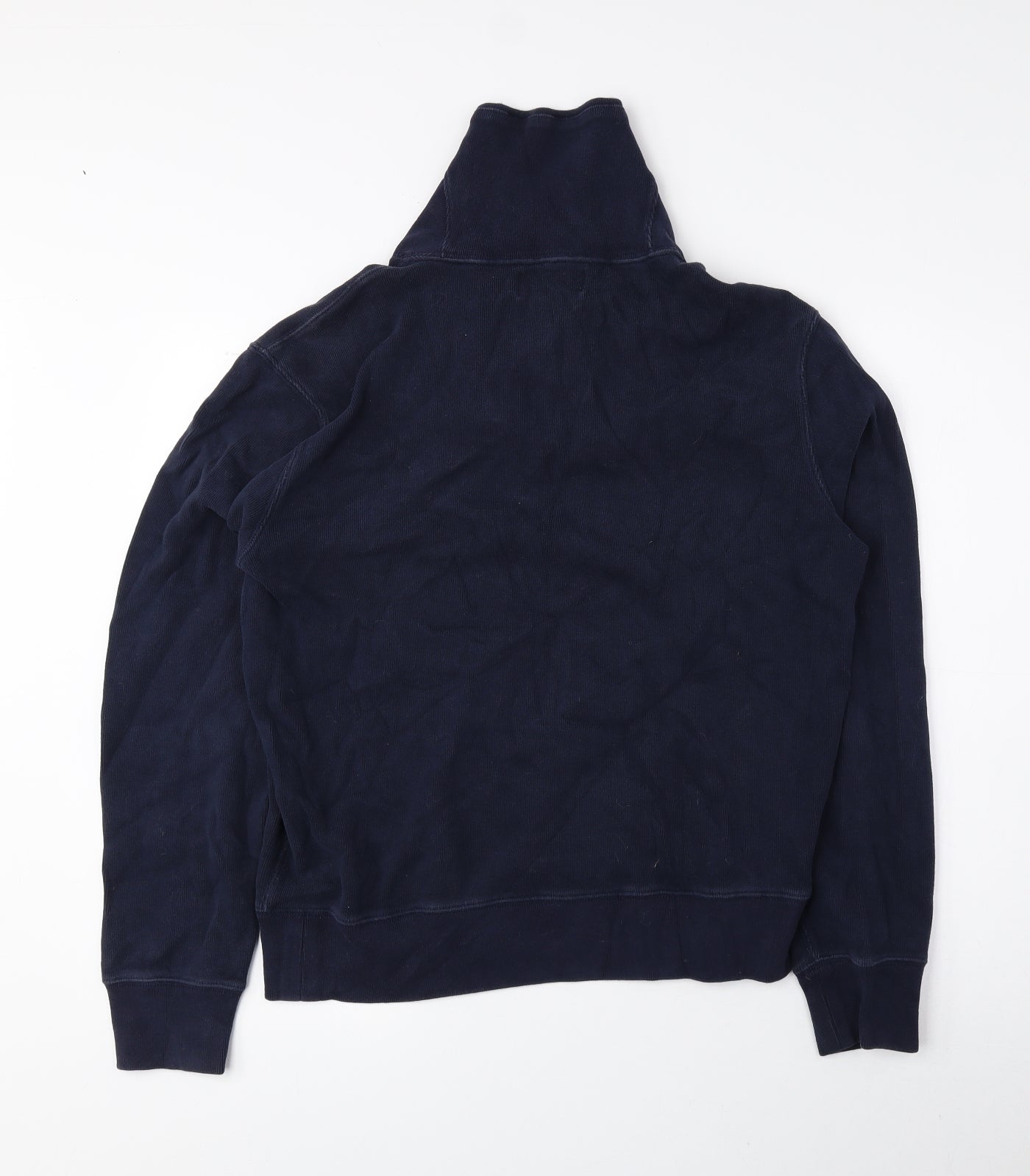 Ralph Lauren Mens Blue Cotton Pullover Sweatshirt Size M