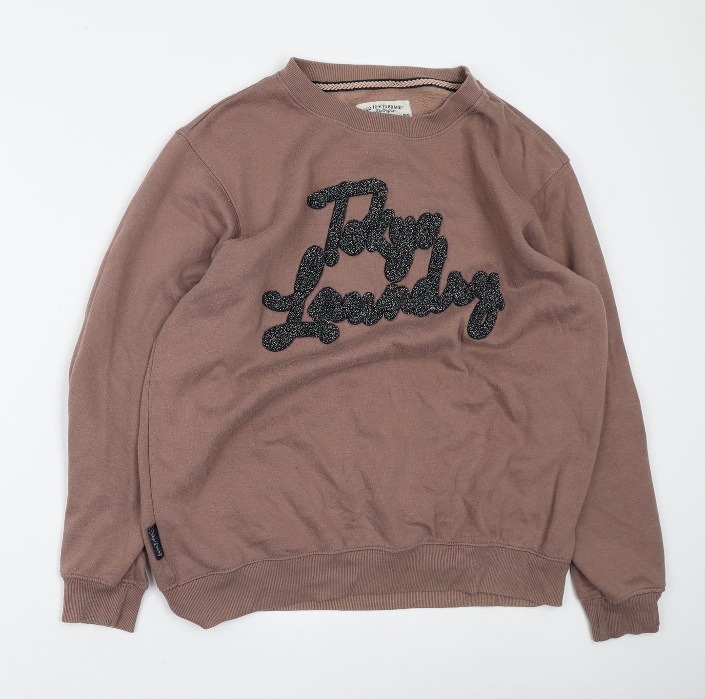 Tokyo Laundry Womens Brown Polyester Pullover Sweatshirt Size L Pullover - Tokyo Laundry