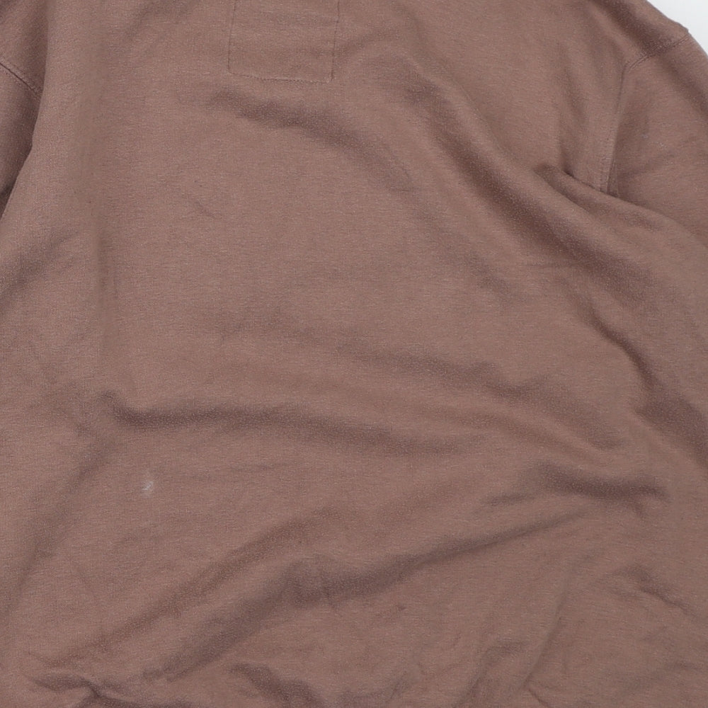 Tokyo Laundry Womens Brown Polyester Pullover Sweatshirt Size L Pullover - Tokyo Laundry