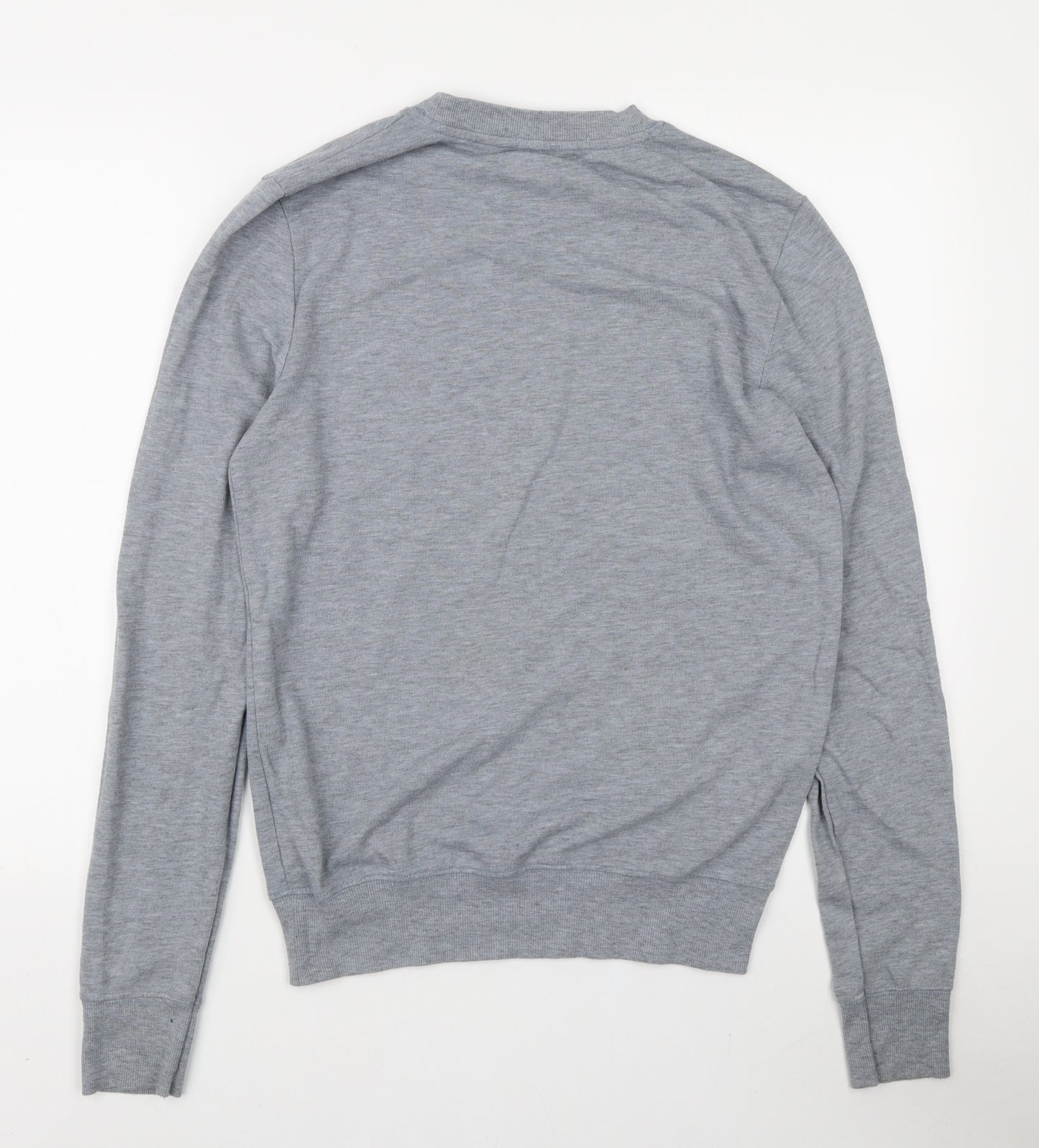 Elle Sport Womens Grey Polyester Pullover Sweatshirt Size 10 Pullover