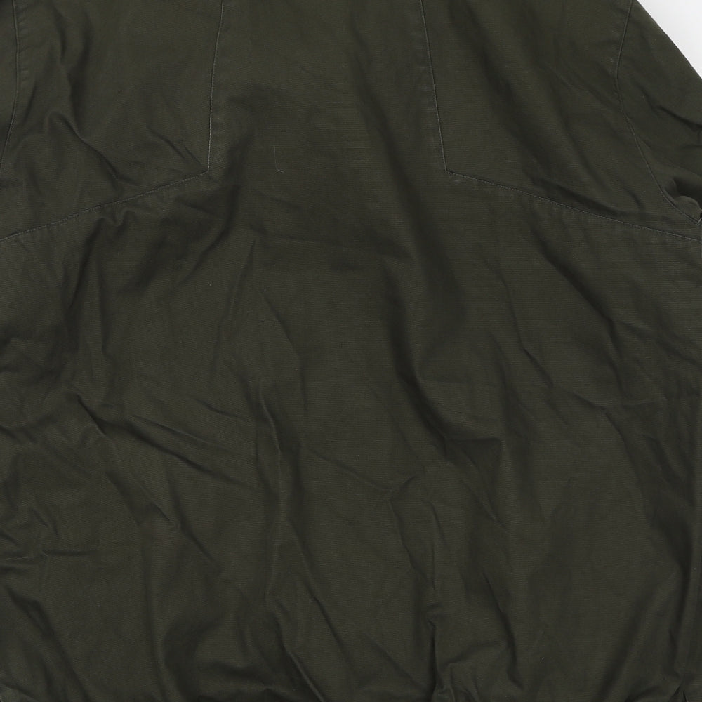 adidas Mens Green Jacket Size L Zip
