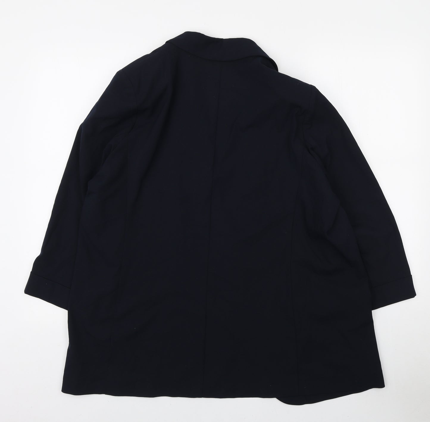 Marks and Spencer Womens Blue Jacket Blazer Size 18