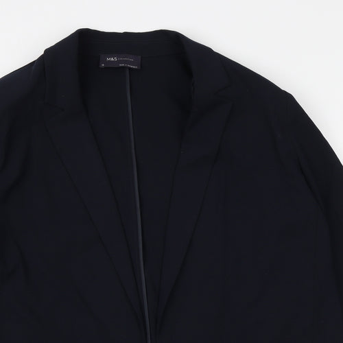 Marks and Spencer Womens Blue Jacket Blazer Size 18