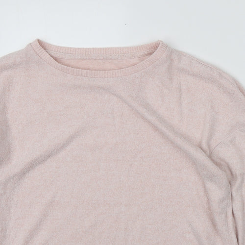 Primark Womens Pink Polyester Pullover Sweatshirt Size M Pullover - Loungewear Top