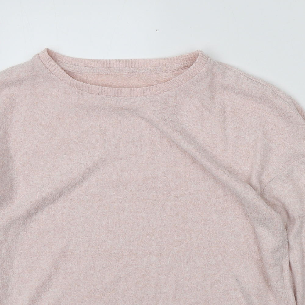 Primark Womens Pink Polyester Pullover Sweatshirt Size M Pullover - Loungewear Top