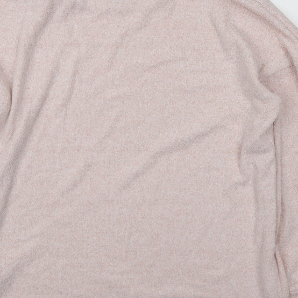 Primark Womens Pink Polyester Pullover Sweatshirt Size M Pullover - Loungewear Top