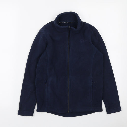 Hi Gear Boys Blue Jacket Size 9-10 Years Zip
