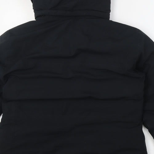 Allterrain Womens Black Ski Jacket Coat Size 12 Zip - Skiing