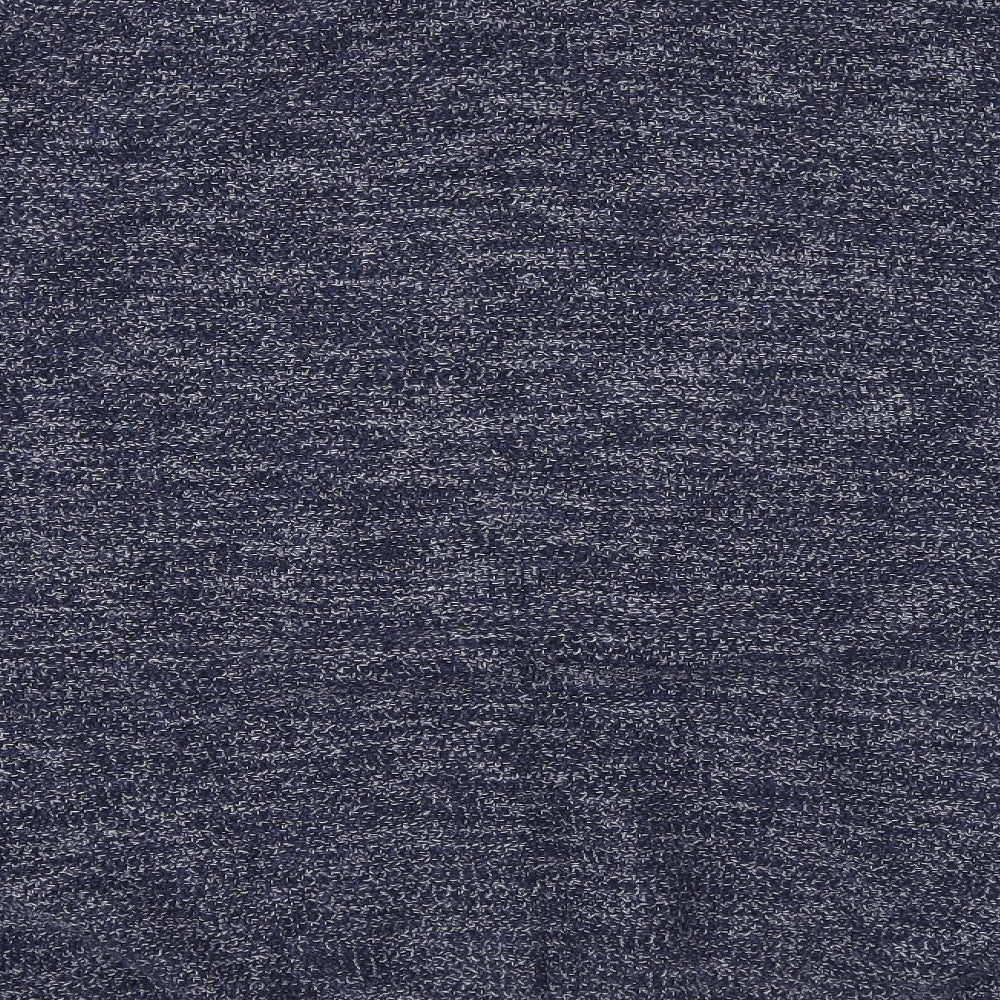 George Mens Blue Round Neck Cotton Pullover Jumper Size 2XL