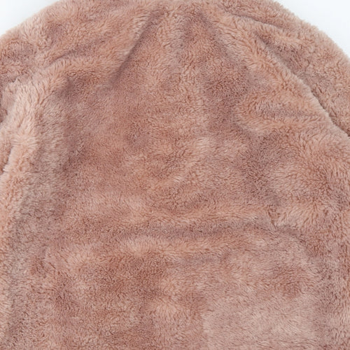 New Look Womens Pink Jacket Coat Size S Zip