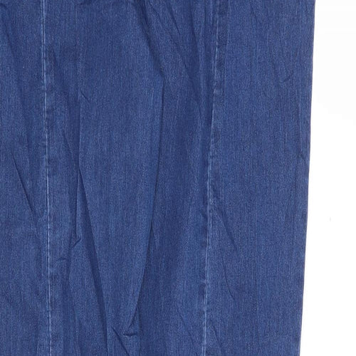 Intuition Womens Blue Cotton Jegging Jeans Size 12 L30 in Regular