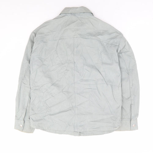 Divided by H&M Womens Green Jacket Size XS Button