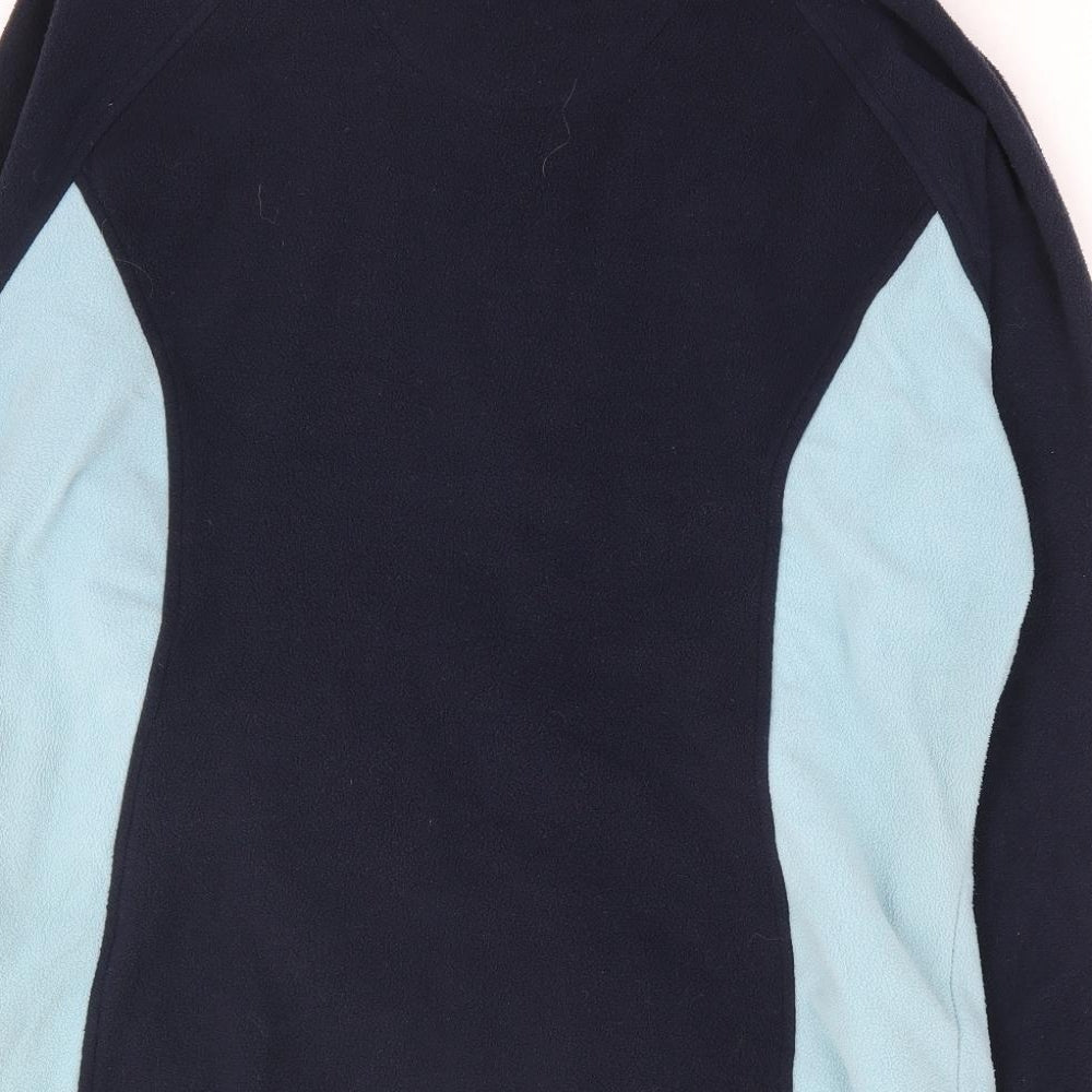 Regatta Womens Blue Polyester Full Zip Sweatshirt Size 16 Zip