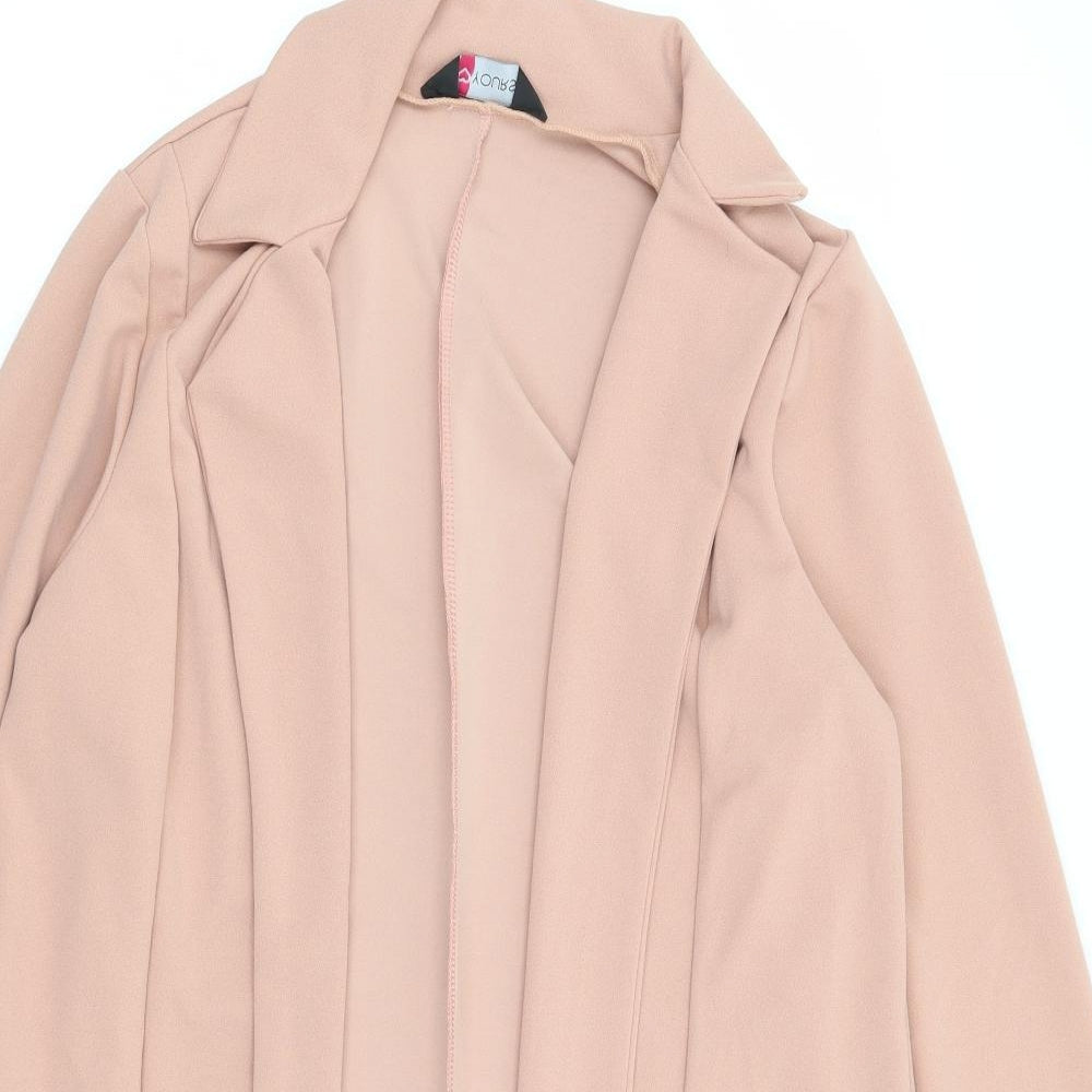 Yours Womens Pink Jacket Blazer Size 16