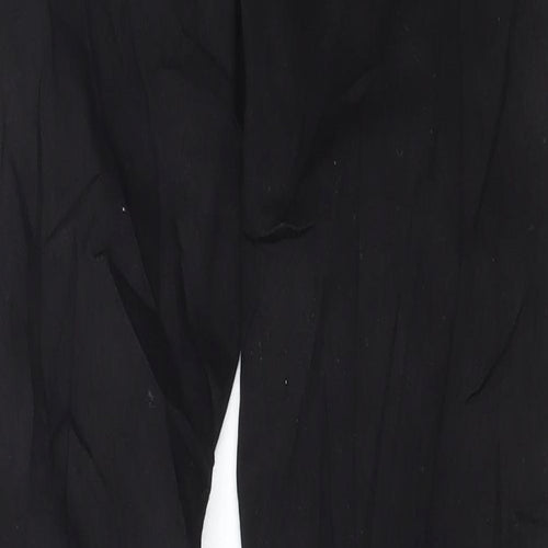 Marks and Spencer Womens Black Cotton Skinny Jeans Size 10 L30 in Regular Button
