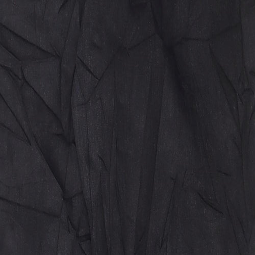 Marks and Spencer Mens Black Cotton Straight Jeans Size 30 in L30 in Regular Button