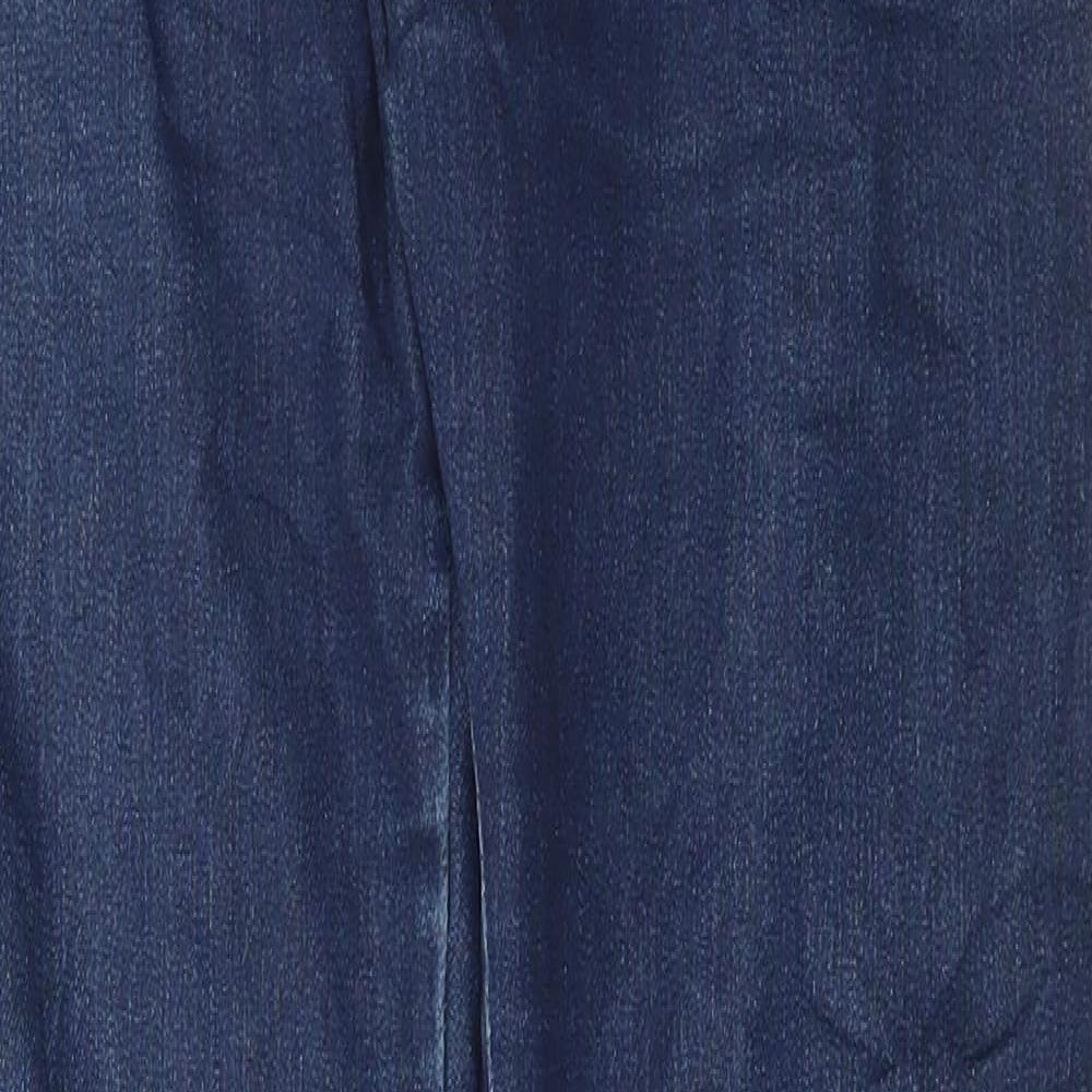 Emporio Armani Mens Blue Cotton Skinny Jeans Size 26 in L31 in Regular Button