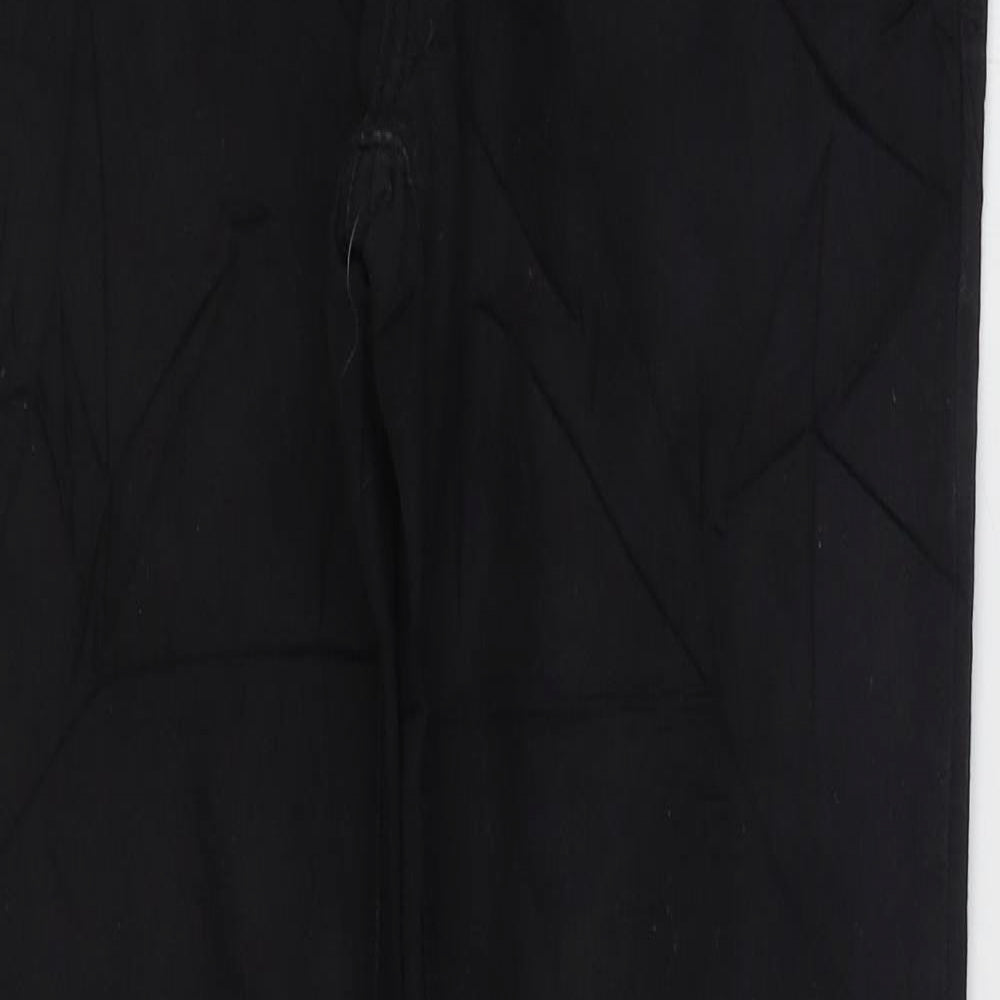 Bench Mens Black Cotton Skinny Jeans Size 27 in L32 in Regular Zip