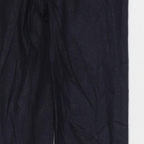 Marks and Spencer Womens Blue Viscose Skinny Jeans Size 6 L28 in Regular Zip