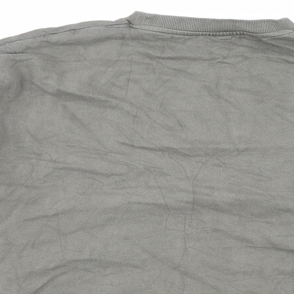 ASOS Mens Green Cotton Pullover Sweatshirt Size 3XL