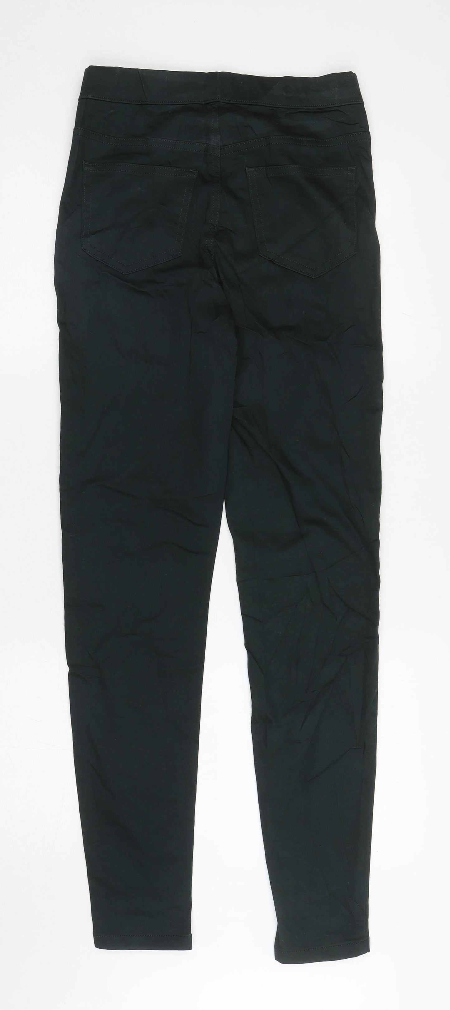 Marks and Spencer Womens Green Cotton Jegging Jeans Size 8 L30 in Regular
