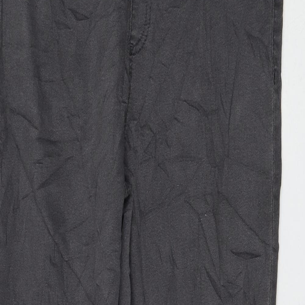 Marks and Spencer Womens Grey Cotton Jegging Jeans Size 12 L28 in Regular