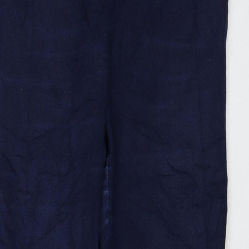 Phase Eight Womens Blue Cotton Skinny Jeans Size 30 in L30 in Regular Zip
