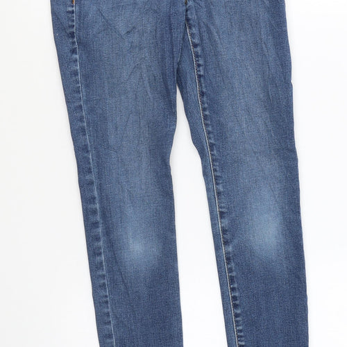Gap Womens Blue Cotton Skinny Jeans Size 10 L25 in Regular - Short